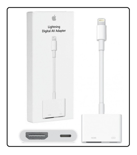 Adaptador De Lightning A Av Digital