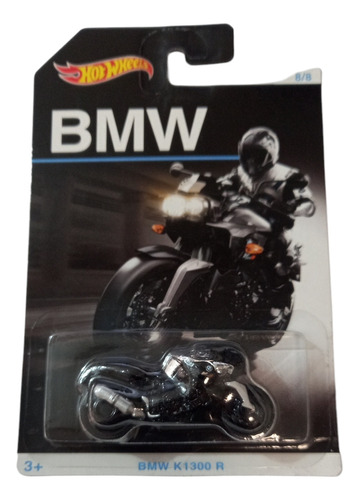 Moto Deportiva Bmw K1300r Escala Colección Metálica Nueva Hw