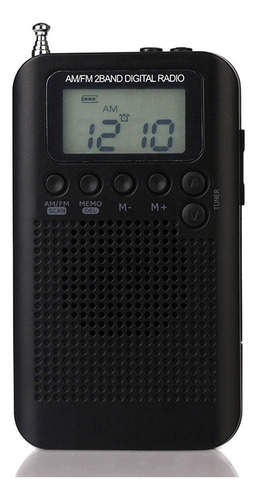 . Rádio Estéreo De Bolso Digital Am/fm Portátil Hr De 2