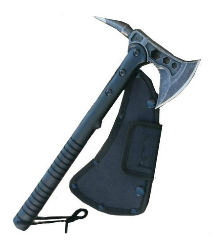  Hacha Táctica Tomahawk Con Funda Colección Camping.