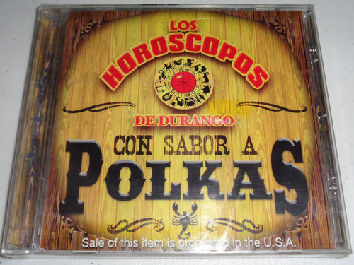 Los Horóscopos De Durango - Con Sabor A Polkas, Cd Nuevo