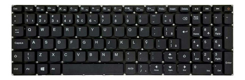 Teclado Para Lenovo Ideapad 110-15ibr Modelo: 80w2 Abnt2 Br