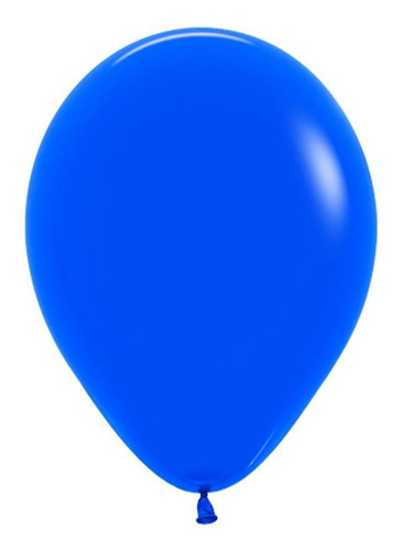 Balão Látex 5 Pol 13cm Azul Royal Sempertex Bexiga 50uni