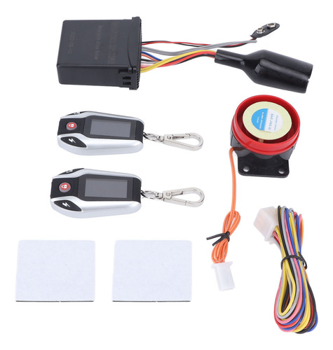 Sistema De Alarma Antirrobo Para Motocicletas Con Pantalla L