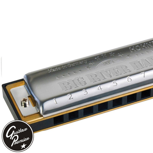 Armonica Hohner Diatonica Big River Harp +estuche +lecciones