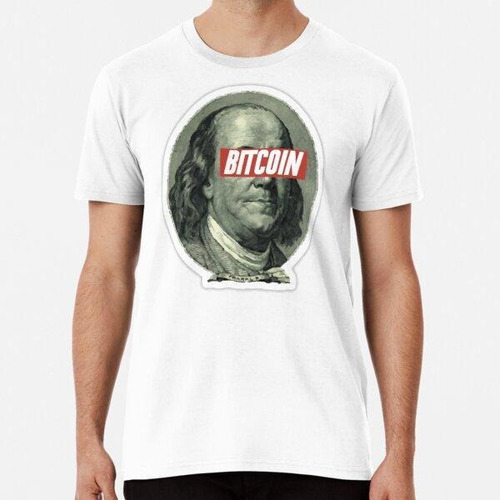 Remera Benjamin Franklin Bitcoin Lover Algodon Premium