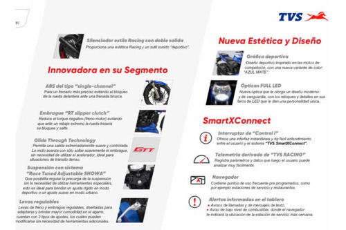 Imagen 13 de 13 de Nueva Tvs 200 Inyeccion Y Abs!!