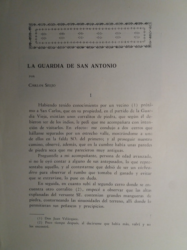 La Guardia De San Antonio Y Otras Seijo 1931 Maldonado Y +