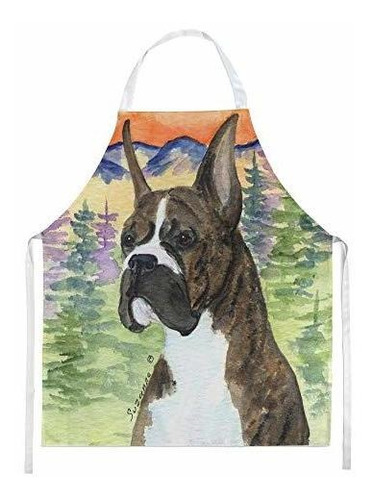 Delantal Bóxer Caroline's Treasures Ss8199apron, Grande, Mul