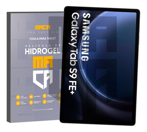 Película Galaxy Tab Samsung S9 Fe+ 12.4 Hidrogel Imita Papel