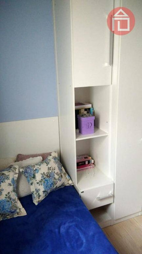 Apartamento Com 2 Dormitórios À Venda, 55 M² Por R$ 245.000 - Residencial Das Ilhas - Bragança Paulista/sp - Ap0648