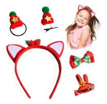 Comprar Set Accesorios De Cabello Vincha Para Niñas