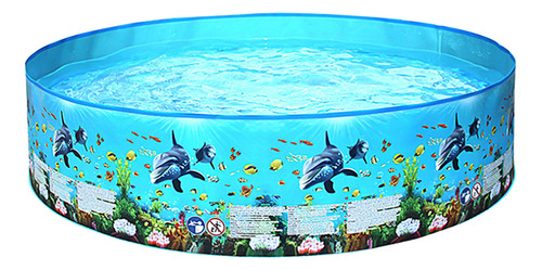 Piscina Infantil Portátil Redonda 152x25cm.juego De Agua V