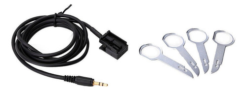 3.5mm Aux Adaptador De Audio Cable 4 Estéreo Para Ford Mp3