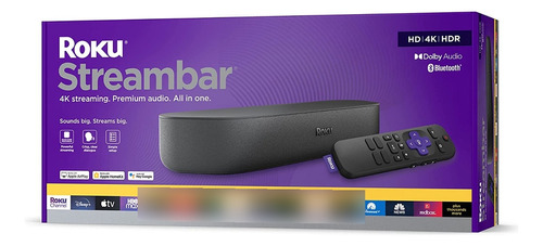 Roku Barra De Sonido Streaming 4k/hd/hdr Y Audio Premium