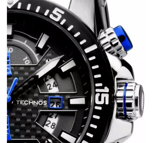 Relógio Masculino Technos Performance Carbon Os10fg/1a - Nfe