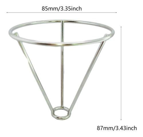 Soporte Del Triángulo Del Triángulo De La Planta Plata