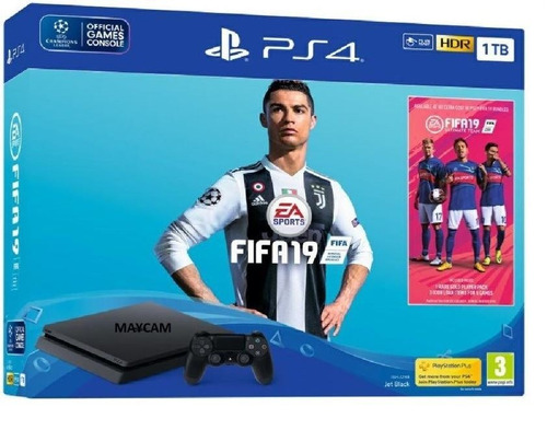 Ps4 Slim 1 Tb Hdr Con Fifa 2019 Garantia Oficial 1 Año Pcm