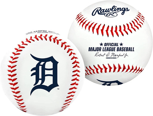 Pelota De Baseball Con Logo De Equipo Detroit Tigers