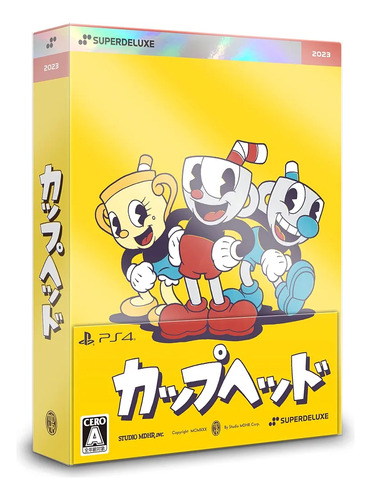 Cuphead Ps4 Superdeluxe Edición Coleccionista Japonesa