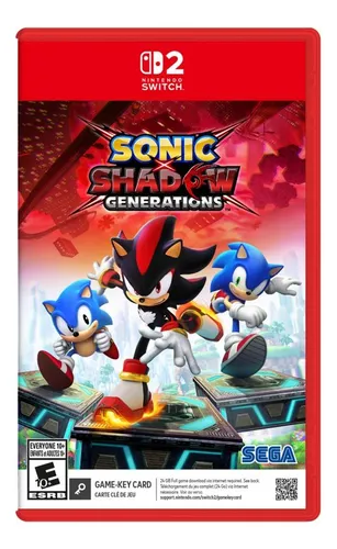 Imagem do produto Sonic x Shadows Generations Switch 2 - Físico em Mercado Livre