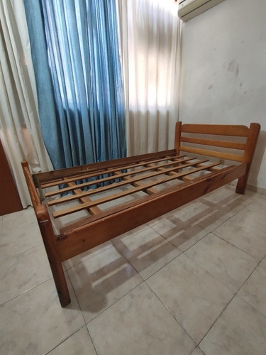 Cama Individual De Madera