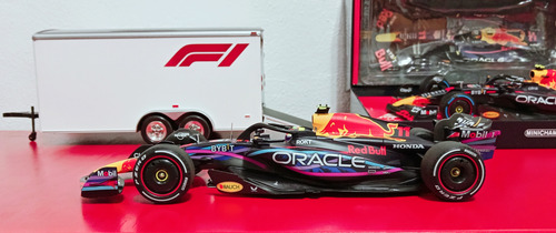 F1 Minichamps Checo Pérez Miami Azul (Usado)