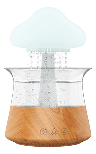 Humidificador De Nube De Lluvia, Gotas De Agua, Luz Nocturna