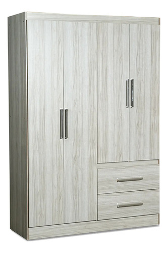Ropero Muebles Maximo 54007 4p Marfil