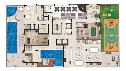 Imagem 10 de 15 de Ref: 38 - Apartamento Vista Mar 4 Suites Na Meia Praia - V-amd38