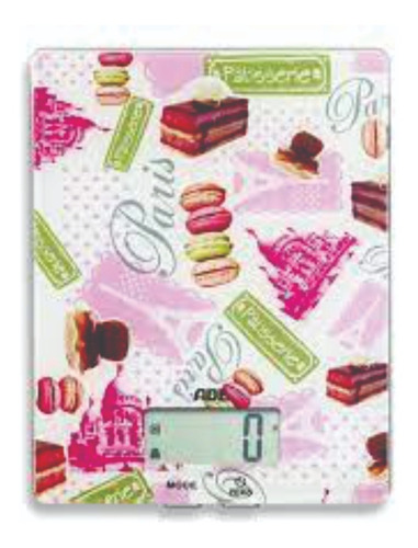 Imagen 1 de 1 de Balanza Cocina Ade Lilou Multicolor 5kg X 1 Gr Germany