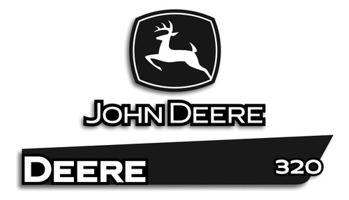 Calcomanias Para Minicargador John Deere 320d