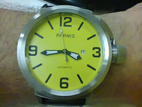 Rel gio Parnis Russian Model Autom tico Seagull 2551