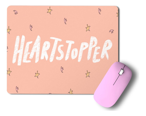 Mouseppad Heartstopper Comic Logo