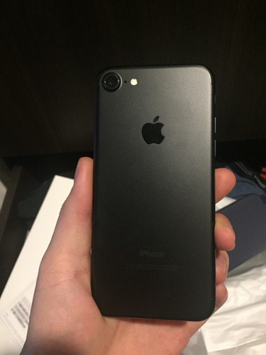 iPhone 7 Negro Mate 256gb Telcel Con Garantía Y Accesorios