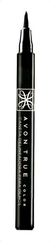 Avon True Caneta Delineadora Para Olhos Cor Preto Efeito Marcante