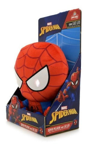 Imagen 3 de 5 de Peluche Con Luz 25 Cm - Spiderman - Marvel