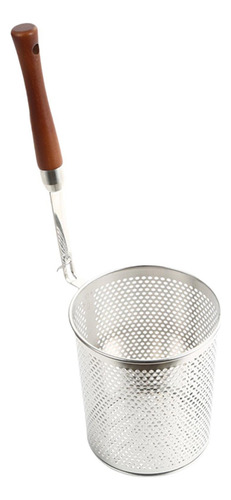 Cesta Coladora De Fideos, Cesta Para Freír, Con Mango 14cm