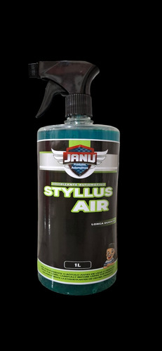 Perfume Automotivo Janu 1l Styllus - Aromatizantes Carros Cor Verde-claro Fragrância Styletto