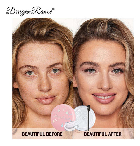 Crema Modeladora De Cejas N, Gel Transparente, Pegamento Par