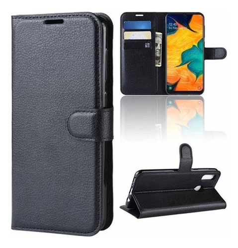 Estuche Protector Para Honor X8a 4g Billetera Negro