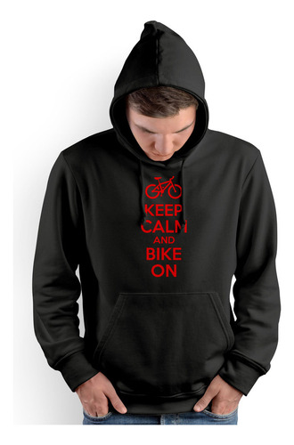Polera Cap Keep Calm And Bike On (d1161 Boleto.store)