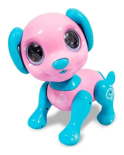 Brinquedo Robo Smartpet Interativo Rosa Pirulito Toyng 43130