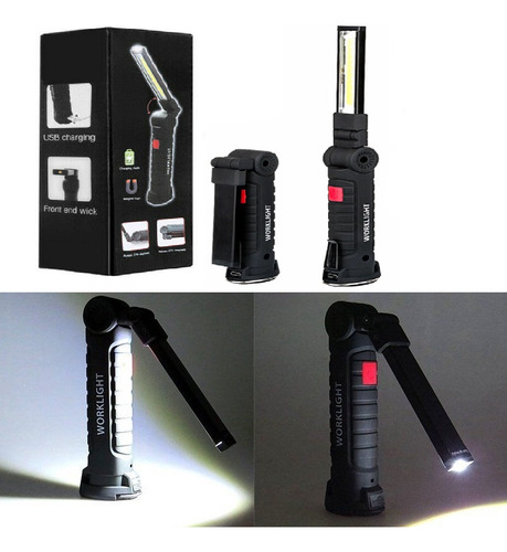 Inspección De Lámparas De Emergencia Plegables Led Cob Multi