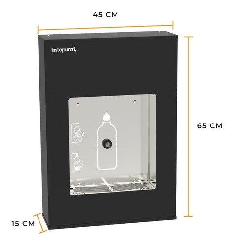 Llenador De Botellas Con Purificador Uv Led Instapura