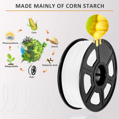 Sunlu Pla 3d Printer Filament, 1.75 Mm Pla Filament Dimensio