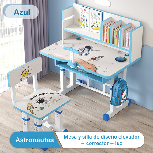 Lazydot Juego De Escritorio Y Silla Para Niños, Para El Hogar Los Niños Con Cajón Pour Enfants,escritorio De Estudio Para Niños De Altura Ajustable Escritorio De Lectura Ergonómico Con Cajón