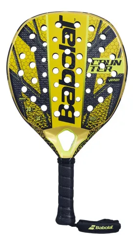 Paleta De Padel Babolat Counter Veron 2024 Color Negro/Amarillo