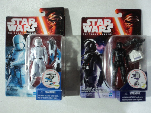 Star Wars Force Awakens Lote 2 Figuras First Order 2015