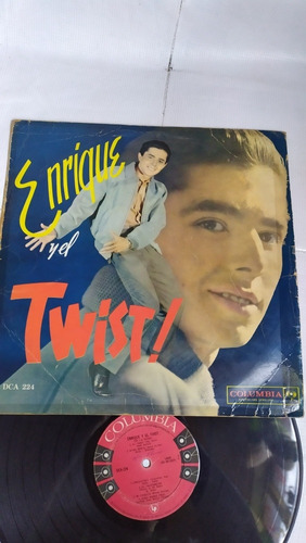 Enrique Y Él Twist Con Los Salvajes Disco De Vinil Original 